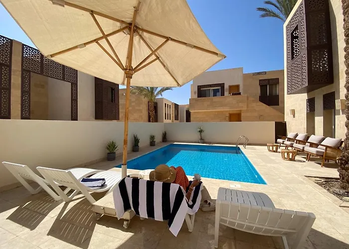 Tatil Evi Nayah Stays, El Gouna Private Pool 5 Ensuite 5min 12 Guests